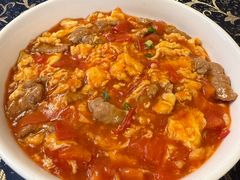 番茄牛肉滑蛋-晓平饭店(嘉善路店)
