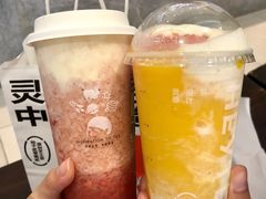 芝芝莓莓桃-喜茶(广州东方宝泰店)