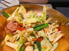 香锅花菜-绿茶餐厅(深南广场万科店)