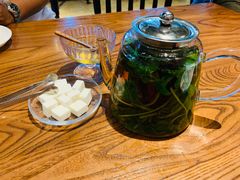鲜薄荷红花茶-驿楼兰·新疆菜(火车站店)