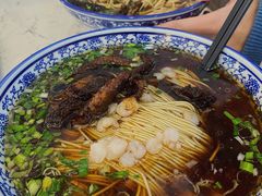 爆鳝虾仁面-伟记奥面馆(养育巷店)
