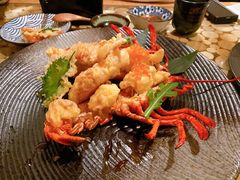 波士顿龙虾天妇罗配三文鱼子酱-西村日本料理(香格里拉饭店)