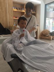 -奇怪的独角兽亲子理发沙龙