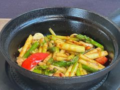 吱吱鲜芦笋-朴墅(西湖青芝坞店·杭帮菜·家宴.14年的店)