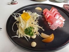 三年金钱火腿配大理手撕乳扇-泓0871臻选云南菜·味庄