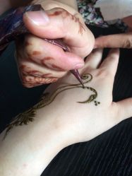 绘画中-XTATTOO海娜手绘