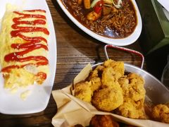 海鲜炸酱面-富乐满韩国正宗炸鸡韩国料理(虹泉路店)