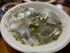 雪菜笋丝鲜牛肉年糕-何永光123鲜牛肉馆(1号店)