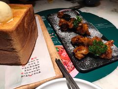 雪花糖醋里脊-绿茶餐厅(深圳龙华天虹购物中心店)