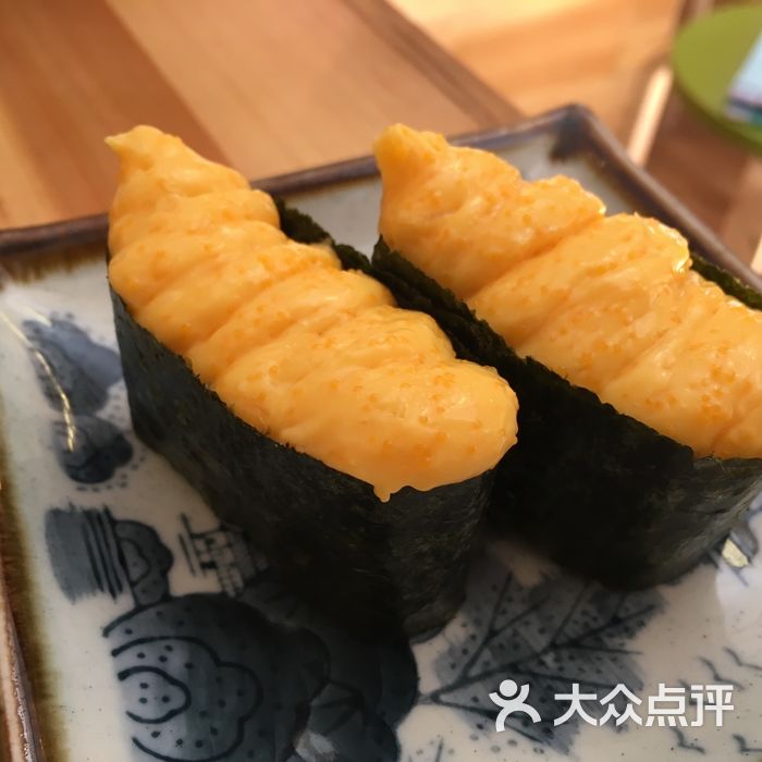 手岛寿司芒果鱼籽军舰图片-北京日本料理-大众点评网