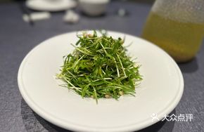 Oil-Vinegar Dressing Water Spinach Sprouts