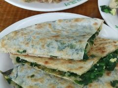 韭菜馅饼-老磁器口豆汁店(马家堡店)