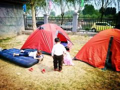 郊游露营-北京上庄水库尚野露天户外自助烧烤