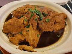 砂锅老汤煨豆腐-天毓山庄·餐厅