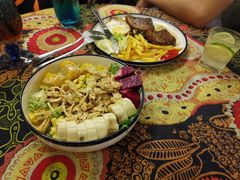 低脂手撕鸡胸肉沙拉-第36个故事咖啡馆(东城美居中心A座店)