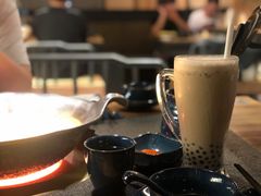 大红袍珍珠奶茶-湊湊火锅·茶憩(东城万达店)