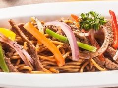 黑椒牛柳炒意面-绿茵阁(体育西分店)