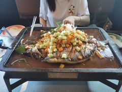 -探鱼·鲜青椒爽麻烤鱼(中天广场店)