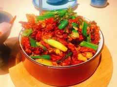 宫爆板筋-山石榴·贵州菜(丰盛里店)