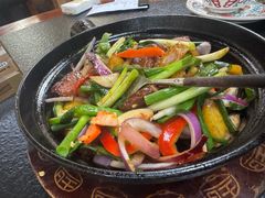 黑椒菠萝啫猪颈肉-旺爷砂锅·茶作(国贸城店)