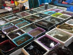水产区-霞涌市场海鲜摆卖区