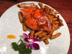 梭子蟹炒年糕-章吴记喜瑞餐厅(东东城店)