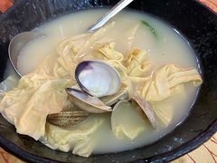 鸡汤浸腐竹-水乡人家私房菜(逢简店)