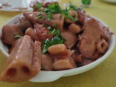 火腩闷焖莲藕-海鸥岛河景湖大排档