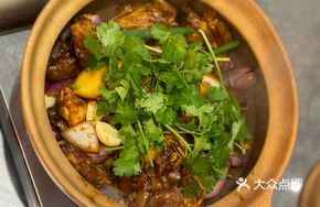 Fatty Intestine Chicken Pot