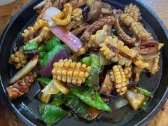 鱿鱼爆腰花铁板-卢庄(江汉路店)