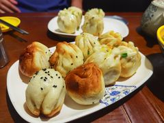 双拼虾仁生煎（双拼生煎）-大壶春生煎(四川中路店)
