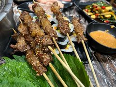 -啊美丽炭火烤肉(滑翔一店)