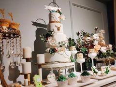 独角兽主题宝宝宴甜品桌-李奥斯汀蛋糕商务茶歇·甜品台·企业活动团建(长寿路店)