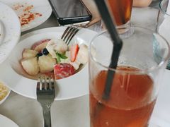 -深圳温德姆至尊酒店·大堂吧·户外花园