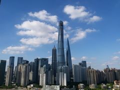 30楼char&nbsp;bar看到的江景-上海外滩英迪格酒店