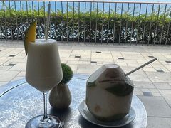 -日落吧·海景咖啡厅·餐酒吧·鸡尾酒·下午茶·乐队表演·浪漫夕阳·三亚文华东方酒店