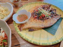 香茅草烤鲈鱼-云上千禾(水上店)