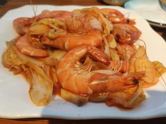 大虾烧白菜-1937青岛老味道·海肠捞饭·青岛菜(大鲍岛栈桥店)