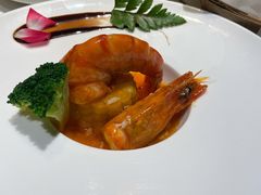 浇汁大明虾-卯时·龙光雅宴·精致锡帮菜(惠山古镇店)