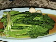 油淋脆菜心-绿茶餐厅(深圳龙华天虹购物中心店)