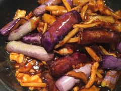 鱼香茄子煲-惠爱餐厅