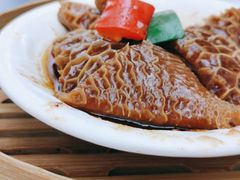 沙茶酱蒸金钱肚-悦湖公馆