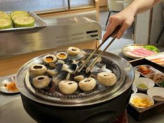 -围炉肉舍•炭烤活鳗•丹东海鲜烤肉(步行街店)