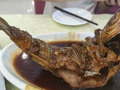 罾蹦鲤鱼-奥华餐厅·老张记(台基厂店)