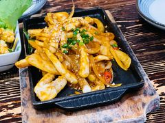 秘汁铁板鱿鱼脚-小川洋风料理(汉街店)