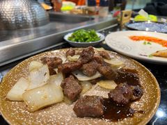 火焰菲力牛排-大成铁板烧•板前(复古餐厅石老人店)