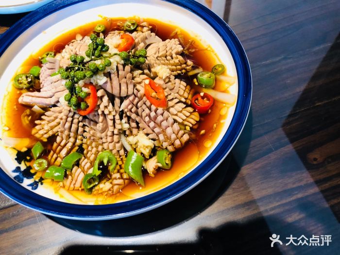 熙长安小吃市集(公园茂店)油泼辣腰花图片