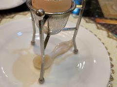 鹅肝鱼子酱蒸蛋-丹鼎铁板料理
