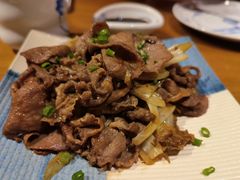 京葱爆牛舌-渔寿司·日本料理(艾尚天地店)