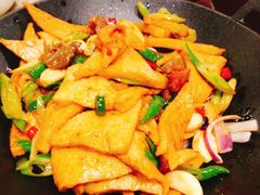 干锅千页豆腐-巴依兄弟西域美食(机场店)